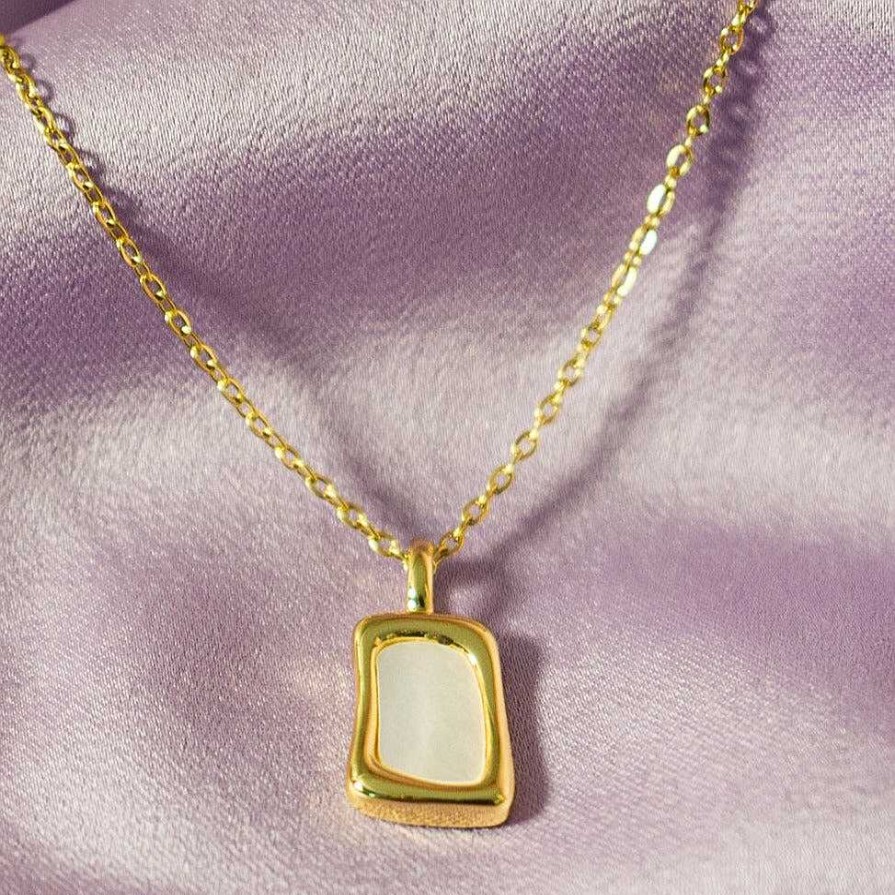 Necklaces Salty | Gilded Era Treasure Gold Necklace