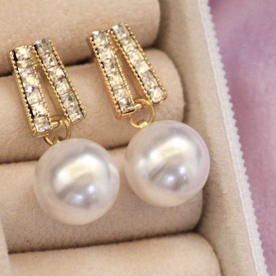 Earrings Salty | Chic Salt Water Pearl Earrings