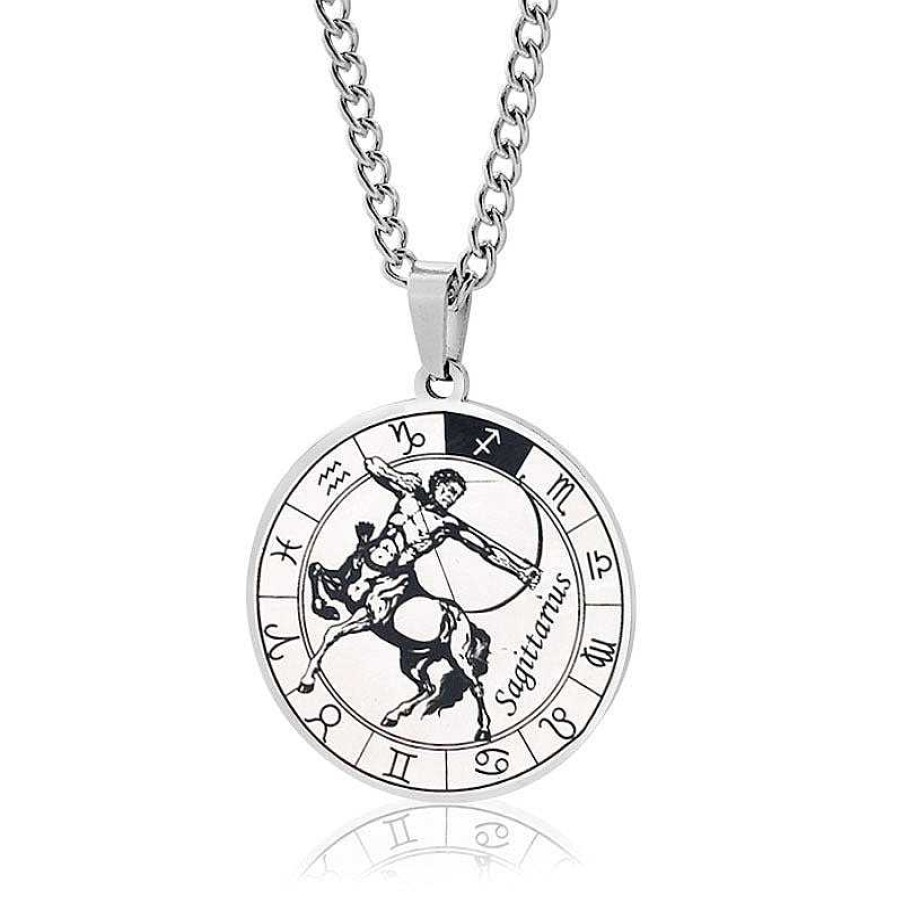 Necklaces Salty | Zodiac Solstice Pendant Necklaces