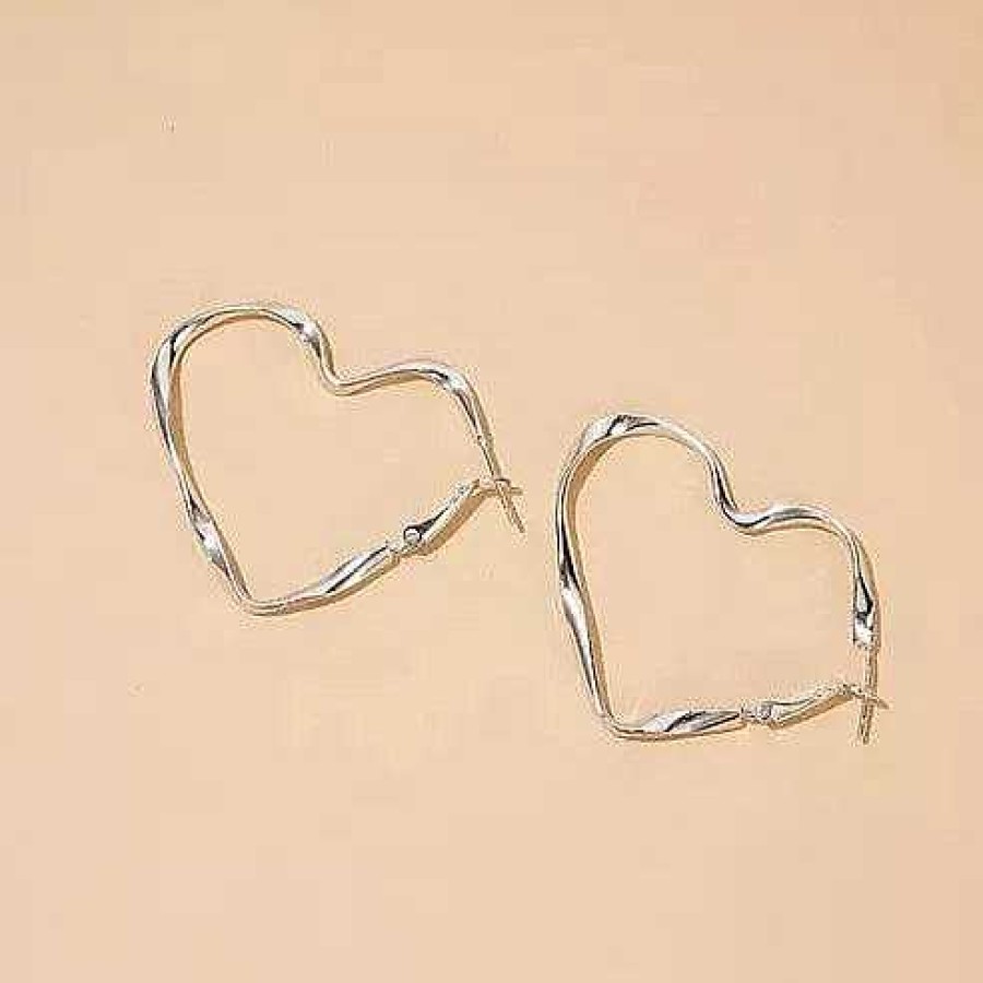 Earrings Salty | Lovelit Silver Hoops