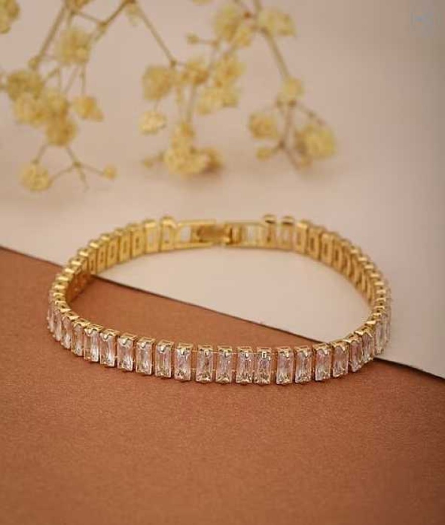 Bracelets Salty | Glimmer Diamond Tennis Bracelet