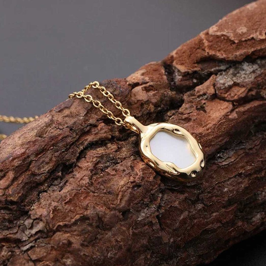 Necklaces Salty | Enchanted Golden Aurum Elegance