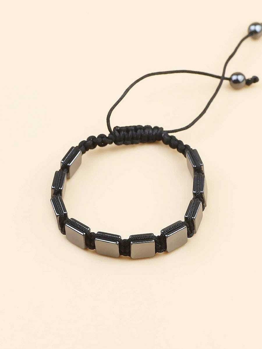 Mens Bracelets Salty | Retro Black Bracelet