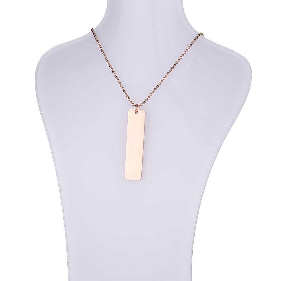 Necklaces Salty | Rose Gold Elegance Necklace