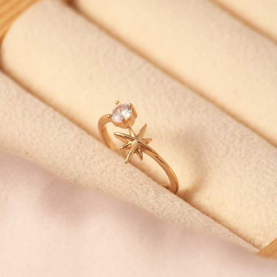 Rings Salty | Shooting Star Golden Band