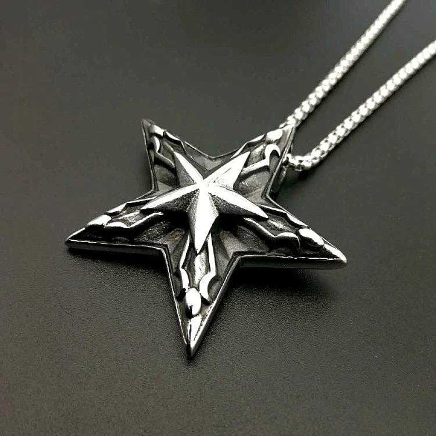 Mens Chains Salty | Shuriken Locket Chain