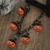 Necklaces Salty | Halloween Pumpkin Black Necklace