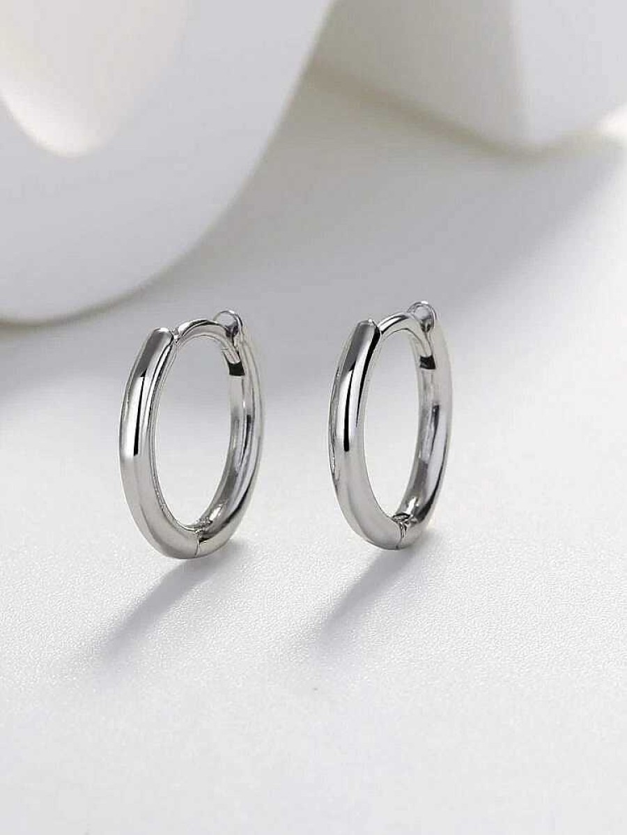 Mens Earrings Salty | Silver Minimalist Ear Peice