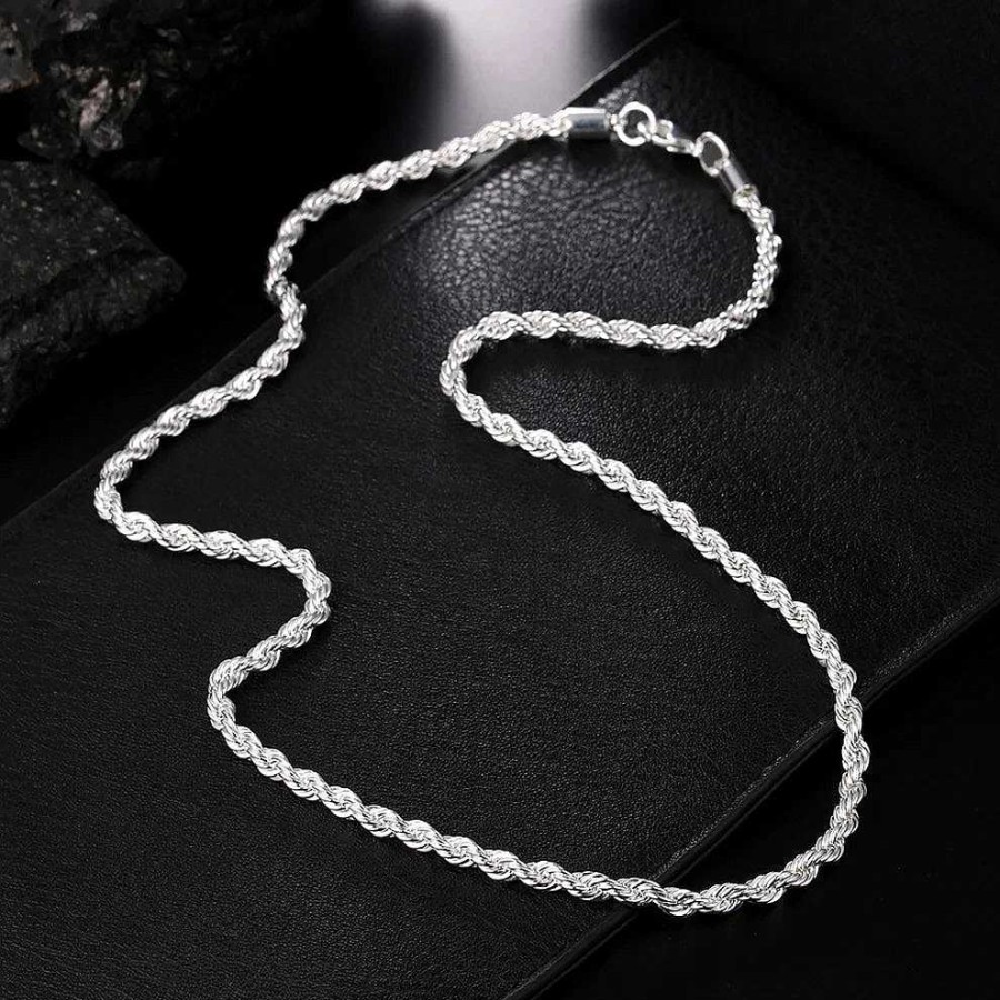 Mens Chains Salty | Classic Mec Silver Chain