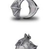 Rings Salty | Spooky Bat Silver Ring