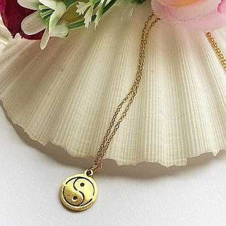 Necklaces Salty | Yin-Yang Necklace - Gold