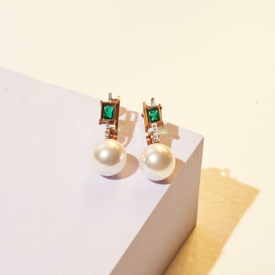 Earrings Salty | Pearl Dewdrop Earrings