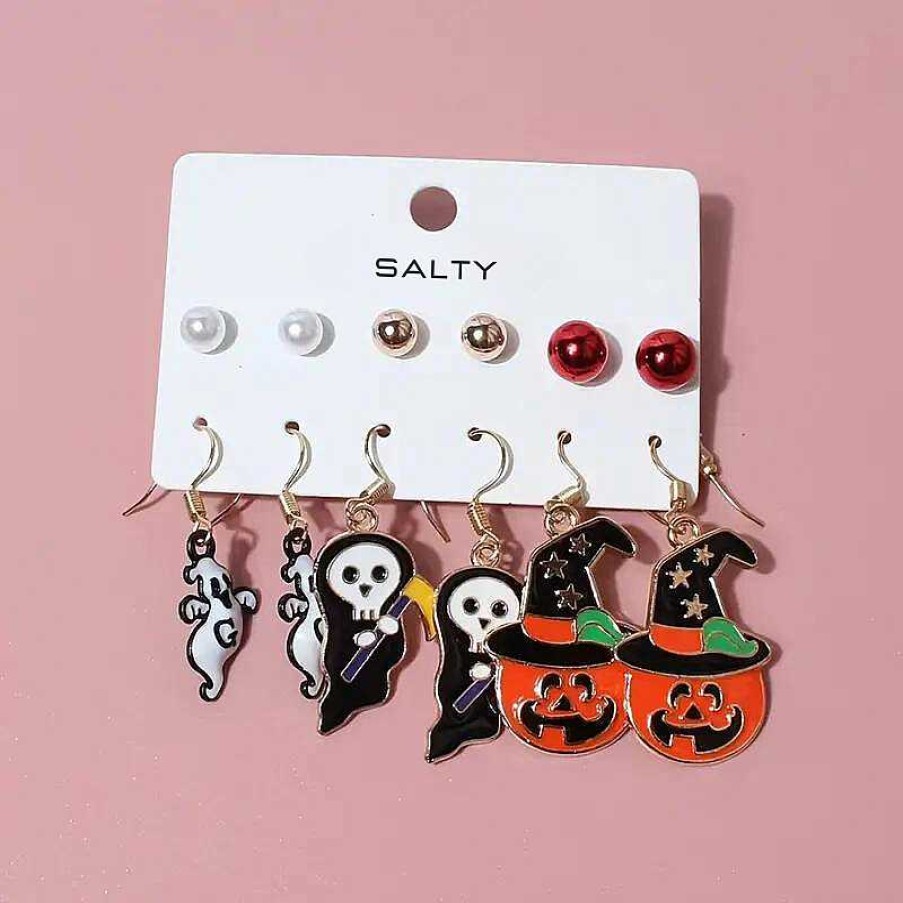 Earrings Salty | Set Of 6 Beyond The Grave Earring Combo