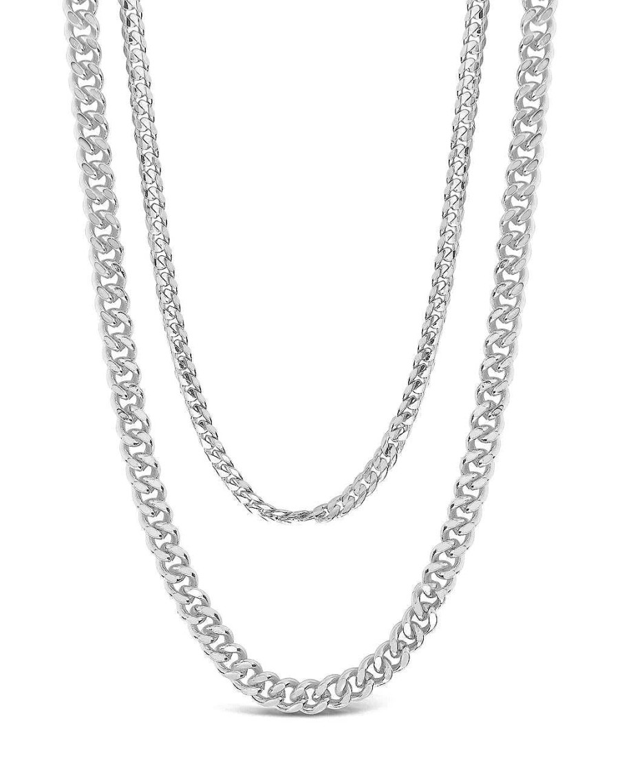 Mens Chains Salty | Mejuri Double Silver Chain