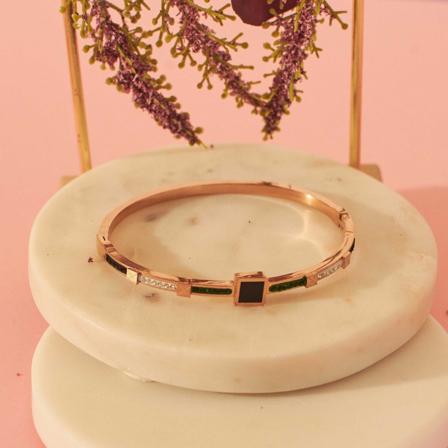 Bracelets Salty | Dazzling Chalice Bangle