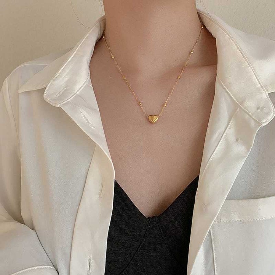 Necklaces Salty | Golden Embrace Necklace