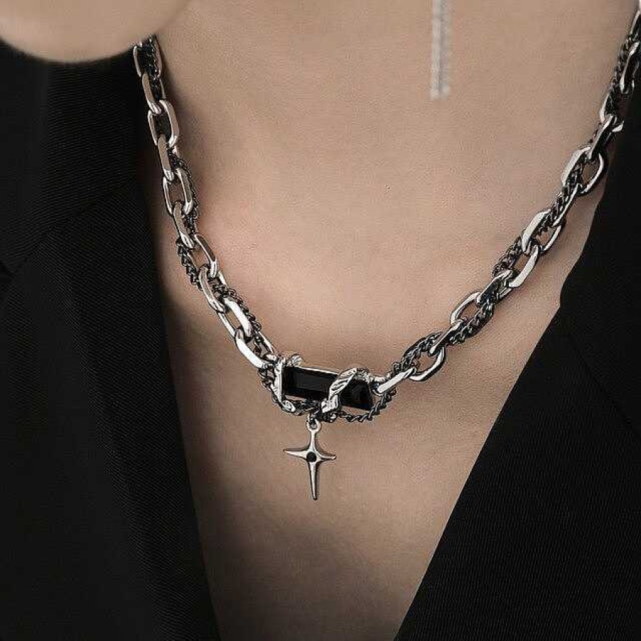 Mens Chains Salty | Rugged Black Modern Chain