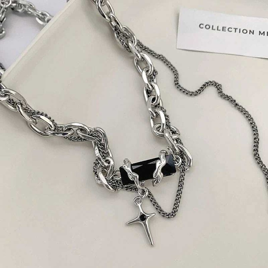 Mens Chains Salty | Rugged Black Modern Chain