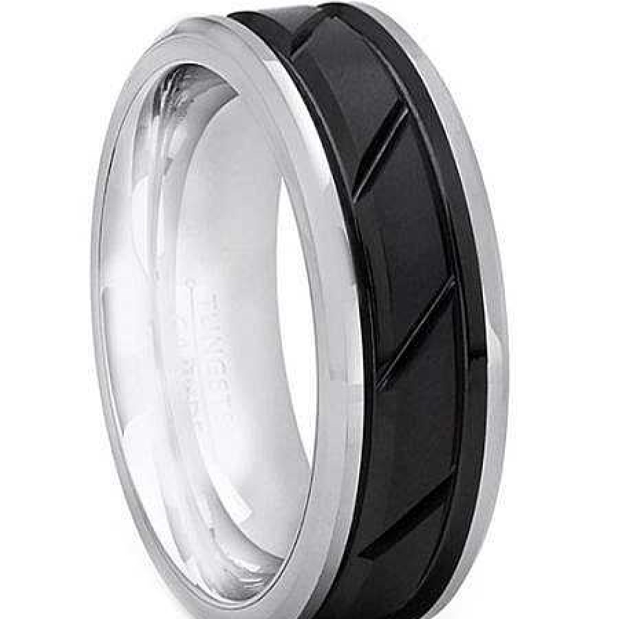 Mens Rings Salty | Eros Black Ring