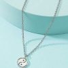 Necklaces Salty | Yin-Yang Necklace - Silver