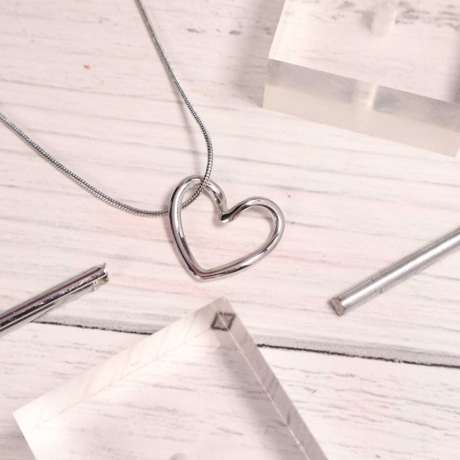 Necklaces Salty | Silver Enchant Charm Necklace