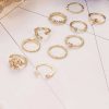 Rings Salty | Set Of 10 Night Out Rings