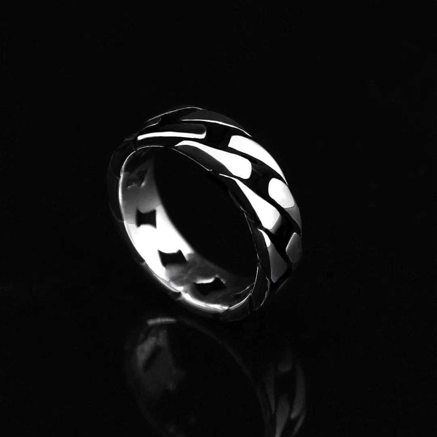 Mens Rings Salty | Fier Silver Ring