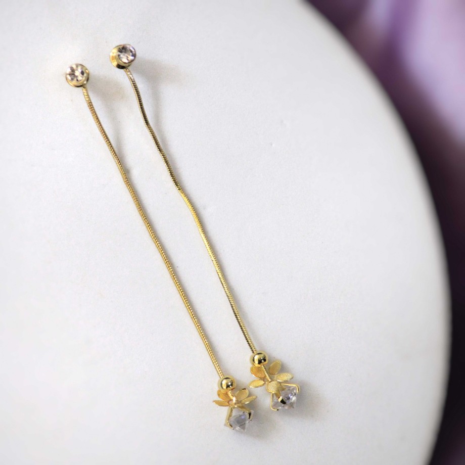 Earrings Salty | Simplicity Pearly Threader